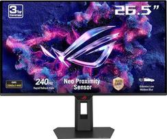 ROG Strix XG27AQDMES žaidimų monitorius (27 colių (26,5 colio matomas) 1440p QD-OLED, 240 Hz, 0,03 ms, "Neo Proximity" jutiklis, "ASUS OLED Care Pro", suderinamas su G-SYNC, 99 % DCI-P3, "DisplayWidget Center")
