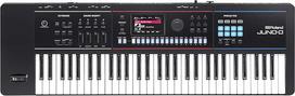 Roland JUNO-D6 sintezatorius | 61 klavišą turinti sintezatoriaus klaviatūra | ZEN Core Engine su daugiau nei 3 800 integruotų garsų | Intuityvūs kūrybos įrankiai | USB-C garso/MIDI sąsaja