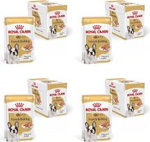 ROYAL CANIN „French Bulldog Adult Loaf“ | 4 vnt. pakuotė | 4 x 12 x 85 g | Pilnavertis maistas prancūzų buldogams nuo 12 mėnesių