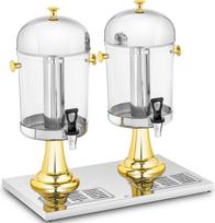 Royal Catering Dvigubas 2 x 8 l talpos šaldomasis bufetinis sulčių ir gėrimų dozatorius