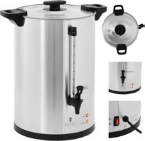 Royal Catering Kavos ir arbatos virimo aparatas su čiaupu, 20 l, 1650 W, sidabrinis