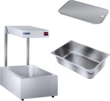 Royal Catering Maitinimo šildymo lempa maisto šildytuvas 500W + GN1/1 konteineris