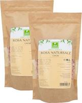 Rožinė Himalajų druska, didelis 2 kg paketas iš Pakistano, „Himalayan Salt by Green“