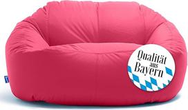 Rožinės spalvos "Bruni Lounge Bean Bag Sofa" - patalpų ir lauko XXL "Bean Bag Lounge" sofa 1-2 žmonėms