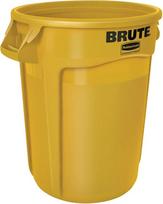 Rubbermaid BRUTE Apvalus 121 l pramoninių atliekų ir maisto konteineris - geltonas