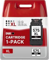 RUDGUZ 575 XL PG-575XL spausdintuvo kasetės suderinamos su Canon 575 PG 575 XL 575XL PG575 PG 575 kasetėmis, skirtomis Canon TS3550i kasetėms TR4750i TS3551i TR4751i TR4755i TR4756i TS3750i (pakuotė po 1 vnt.)