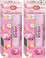 RUF Food „Glucose Glue“ klijai tūbelėje, skirti fondanto figūrėlėms, marcipanui ir cukraus dekoravimui, lengvai išspaudžiami, be glitimo, veganiški, 23 g (2 vnt. pakuotė)
