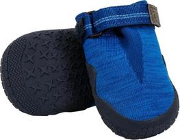 RUFFWEAR Hi & Light batai šunims, pora, aukščiausios kokybės batai šunims, kvėpuojantys takų batai su sukibimu, bėgimo ir laipiojimo batai šunims arba sužeistoms letenoms, apsauga karštu ir šaltu oru, 8,3 cm, mėlynas baseinas
