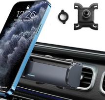 RUIYA Automobilinis elektrinis mobiliojo telefono laikiklis, suderinamas su Mercedes-Benz GLE | GLS 2020-2025 2026, mobiliojo telefono laikiklis automobilyje Automobilinis mobiliojo telefono laikiklis su ventiliacija Automobilinis mobiliojo telefono laiki