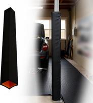 Rūsių strypų ir kolonų apmušalai, garažų putų apmušalai kvadratiniams strypams, 90 cm, 150 cm, 180 cm, 180 cm, 180 cm, 180 cm, skirti krepšinio stovams, stulpams, apvyniojimui, sporto salėms