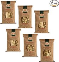 Rustichella d'Abruzzo Fusilli kietųjų kviečių manų kruopos su rankenėle | Bronziniai makaronai - 6 x 250g | Itališki rankų darbo makaronai, lėtai džiovinti, žemoje temperatūroje