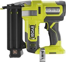 RYOBI 18 V ONE+ akumuliatorinis vinų šaudytuvas R18GN18-0, vinų storis 1,2 mm, dėžutės talpa 105 vnt., gylio reguliavimas be įrankių, be akumuliatoriaus ir įkroviklio
