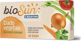 S.Martino BioSun Ekologiškas alaus kubų daržovių sultinys Pakuotė 1 x 100 g