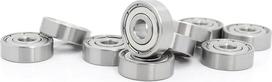 S627ZZ guolis 7 × 22 × 7 mm (10 vnt.) ABEC-1 440C ritininis nerūdijančio plieno guolis S627Z S627 Z ZZ rutulinis guolis