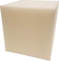 saarschaum Putų kubas Sėdynės kubas Tarpslankstelinio disko kubas Balansinė pagalvėlė Fizioterapijos žingsnių padėties nustatymo kubas 50 x 45 x 35 cm Baltas + kiti matmenys ir tankis (be dangtelio)