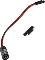 Sae adapterio kabelis, 10 AWG, alavuotas varis, skirtas saulės energijos sistemoms, su SAE jungtimi | 2 kontaktų apvali jungtis, patikimas pramoninis standartas, paprastas prijungimas, atsparus oro sąlygoms dizainas, didelis patvarumas