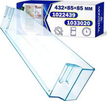 Šaldytuvo butelių laikiklis 432 x 85 mm su originaliu kodu 1022439 1033020, skirtas "Amica MONTERAL