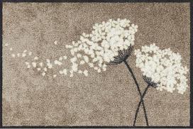 Salonloewe Wishful Blossom Plaunamas 050 x 075 cm durų kilimėlis vidaus ir lauko purvo gaudyklė Durų kilimėlis Gėlių dizainas