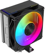 SAMA A40L ARGB procesoriaus aušintuvas, 4 variniai šilumos vamzdeliai, 240 W TDP, sidabrinis