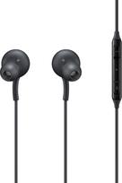 SAMSUNG EO-IC100 USB Type-C ausinės su nesipainiojančiu medžiaginiu kabeliu ir AKG garsas, juodos spalvos