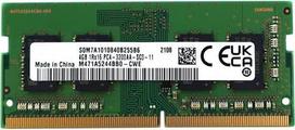 SAMSUNG RAM 4GB DDR4 SO-DIMM PC4 3200 MHz 260 kontaktų, be ECC, CL22, 1,2 V M471A5244BB0-CWE – skirtas nešiojamiesiems kompiuteriams, nešiojamiesiems kompiuteriams