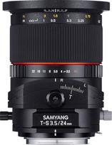 Samyang, 24 mm, F3.5 Tilt Shift T/S objektyvas, skirtas prijungimui