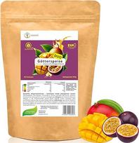 SANSEI želė, 350 g, iki 50 porcijų, be cukraus, be glitimo, be glitimo, be riebalų, be angliavandenių (mango pasiflora)