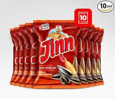 Saulėgrąžų sėklos Jinn/Dschin 300g x 10 (10, skrudintos ir nesūdytos)