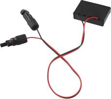 Saulės baterijos maitinamas USB įtampos reguliatorius su USB-C ir DC jungtimis, 18 V
