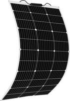 Saulės baterijų rinkinys ir lankstusis saulės modulis, kurio galia 300 W, 200 W ir 100 W