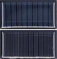 Saulės elementai. Mini saulės elementas, 0,25 W, 5 V, nešiojamas, polikristalinis silicis, skirtas ekranams, 2 vnt.
