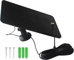 Saulės energijos įkrovimo panelė stebėjimo kamerai, monokristalinis silikonas, 20,6 × 14 × 1 cm, 20 W, 5 V, nuolatinės srovės ir C tipo išėjimai, skirti durų skambučiui ir mažai energijos suvartojantiems įrenginiams
