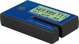 Saulės plėvelė „Transmission Mete LS162A S“ bandymo blokas: 365 nm, UV, 1400 nm, IR, 550 nm, matoma šviesa