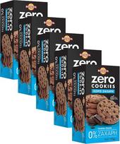 Sausainiai „Double Biscuits“ su kakava ir tamsaus šokolado gabaliukais, be cukraus, 850 g, iš Graikijos