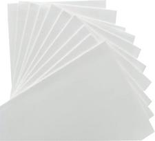 Savaime prilipantys „Eva“ putų plastiko lakštai, 10 vnt., balti, 35 x 50 cm, 1–10 mm storio (35 cm x 50 cm x 2 mm)
