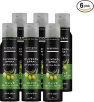 SCAVI & RAY alyvuogių aliejaus purškiklis „Olive – Spice Oil“, 6 x 200 ml | Aromatinis alyvuogių aliejus iš Italijos, skirtas naudoti kaip maisto ruošimo purškiklis su 3 dozavimo lygiais, tinka salotoms, žuviai ir antipasti, gurmaniškas aliejus