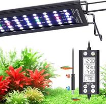 SEAOURA WRGB „pasidaryk pats“ akvariumo LED lempa su temperatūros signalu, 60–75 cm