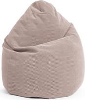 Sėdėjimo vieta tik MAGMA BeanBag COMODO XL pupų maišas su pliušiniu audiniu iš 100 % poliesterio - 70 x 110 cm, skalbiamas dėklas, sertifikuotas pagal Oeko-Tex standartą, rožinis