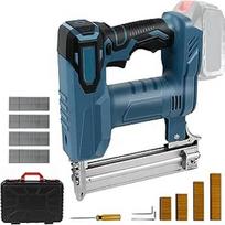 Segtuvinis vinių pistoletas, suderinamas su "Makita" 18 V akumuliatoriumi, "2-in-1" elektrinis segtuvinis vinis su 500 tiesių ir 500 U formos vinių, dviguba apsauga, skirtas medžio apdirbimui (be akumuliatoriaus, be