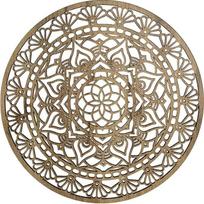 SENTOP HDF0507 Rėžtas medinis sieninis paveikslas interjerui (auksinis ąžuolas, 90 cm)