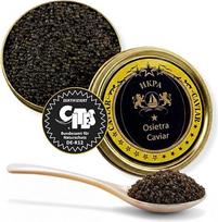 Sepehr Dad Osietra Caviar Select | Nemokama perlamutrinė šaukštelė | Veisimas ES | 500 g