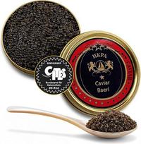 SEPEHR DAD CAVIAR Sibiro eršketų ikrai Classic 20 g I Smulkiagrūdžiai 2 mm I Sibiro eršketų ikrai iš tvarios akvakultūros I Stipriai aštrūs I Eršketų ikrai iš Acipenser Baeri eršketų ikrų