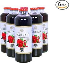 SHAHNAR 6 x 1 l granatų sultys, 100 % tiesioginės sultys iš granatų sėklų, natūraliai drumstos, šalto spaudimo, nefiltruotos, be pridėtinio cukraus, aukščiausios kokybės iš Azerbaidžano