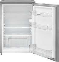 SHARP SJ-UD135T2S-EU šaldytuvas / 135 l talpa / mažas šaldytuvas su nuolatiniu temperatūros reguliavimu / LED apšvietimas viduje / sidabrinės spalvos