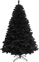 SHATCHI Juoda 4 pėdų / 120 cm dirbtinė Kalėdų eglutė „Aliaskos pušis“ su 230 šakelių, Kalėdų namų dekoracijos, 1,2 m metalinis stovas, plastikinė
