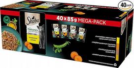 Sheba Nature's Collection in Jelly Poultry Variation Multipack 40 x 85 g drėgno kačių ėdalo su antiena, vištiena, paukštiena ir kalakutiena