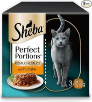 SHEBA® PERFECT PORTIONS™ padažas su kalakutiena 8x3x(2x37,5 g)