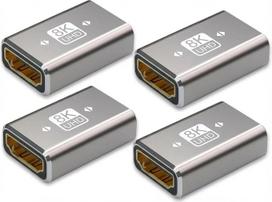 SHENYI 4 vnt. HDTV adapteris (lizdas–lizdas), skirtas prijungti prie nešiojamojo kompiuterio, stacionaraus kompiuterio, HDTV, monitoriaus, DVD grotuvo