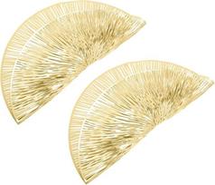 SHINEOFI Tuščiavidurės stalo servetėlės ir stalo apsaugos, atsparios karščiui, 4 vnt., pagamintos iš PVC, bei dekoratyvinės stalo servetėlės, skirtos namų interjerui ir draugų susibūrimams