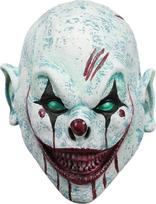 Siaubo klouno kaukė, Helovino baisi piktadario kaukė, baisūs demonai, maskarado kostiumas, cosplay aksesuarai, suaugusiems